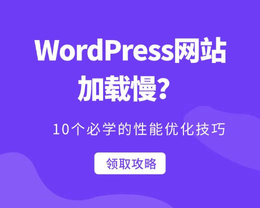 WordPress性能优化技巧
